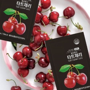 충북 보은 몽모랑시 타트체리 즙 100% 원액 착즙주스 농축액 복용법
